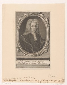 Portret van Johann Heinrich von Seelen