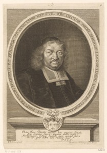 Portret van Johann Hektor Bromm