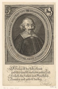 Portret van Johann Herman