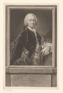 Portret van Johann Heumann
