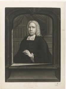 Portret van Johann Hinrich Pratje