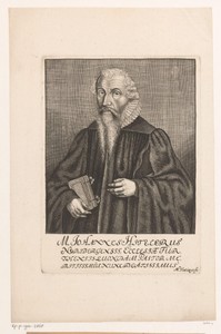 Portret van Johann Hitzler