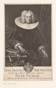 Portret van Johann Hofmeister