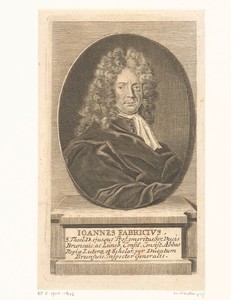 Portret van Johann IV Fabricius