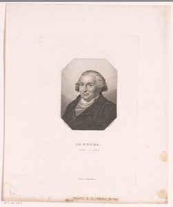 Portret van Johann Jacob Engel
