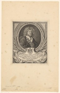 Portret van Johann Jacob Huber