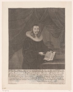 Portret van Johann Jacob Müller