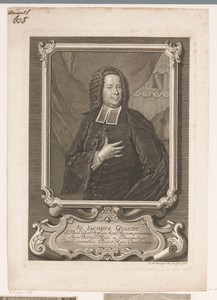 Portret van Johann Jacob Quandt