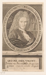 Portret van Johann Jacob Schudt