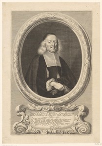 Portret van Johann Jacob Seubert