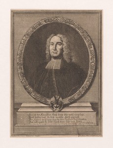 Portret van Johann Jacob Strantze op 68-jarige leeftijd