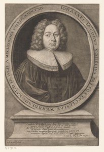 Portret van Johann Jacob Vogel
