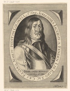 Portret van Johann Jacob von Fenden