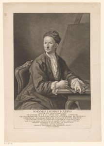Portret van Johann Jakob Haid