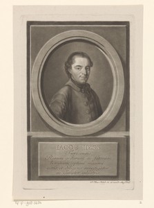 Portret van Johann Jakob Hess