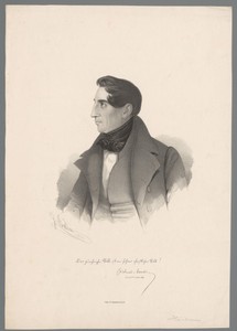 Portret van Johann-Jakob Hürlimann-Landis