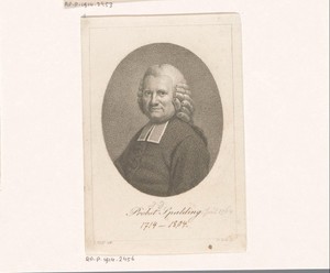 Portret van Johann Joachim Spalding