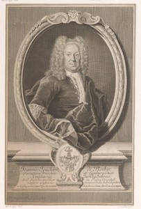 Portret van Johann Joachim von Roeber