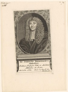Portret van Johann Jodocus Felwinger