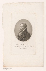 Portret van Johann Joseph Kausch