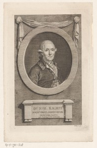 Portret van Johann Kaempf