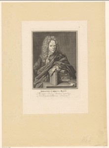 Portret van Johann Karl Rost