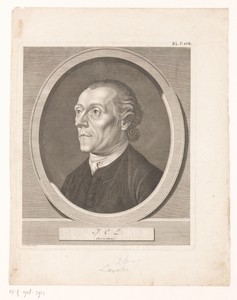 Portret van Johann Kaspar Lavater