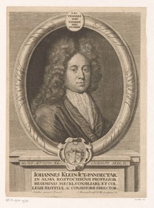 Portret van Johann Klein
