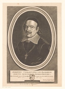 Portret van Johann Konrad, bisschop van Bazel