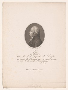 Portret van Johann Konrad Schmidt