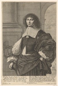 Portret van Johann Leonhard Schorer