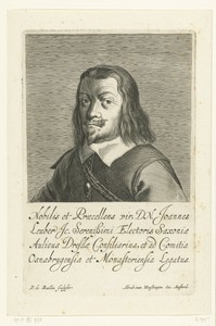 Portret van Johann Leuber