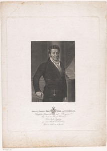 Portret van Johann Lorenz Schaezler