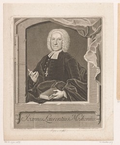 Portret van Johann Lorenz von Mosheim