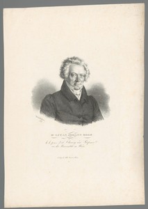 Portret van Johann Lucas Boër