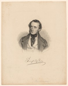 Portret van Johann Ludwig Deinhardstein