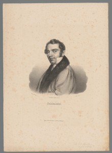 Portret van Johann Lukas Schönlein