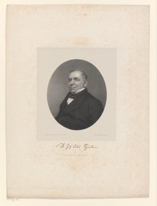 Portret van Johann Lukas Schönlein