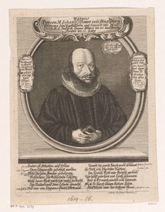 Portret van Johann Mair
