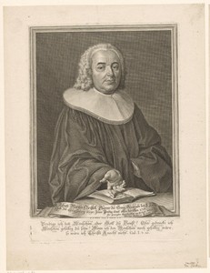Portret van Johann Martin Christell
