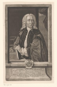 Portret van Johann Matthias Gesner