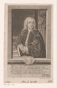 Portret van Johann Matthias Gesner