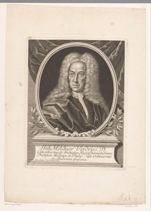 Portret van Johann Melchior Verdries