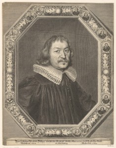 Portret van Johann Michael Dilherr