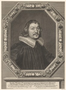 Portret van Johann Michael Dilherr