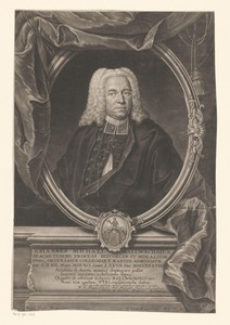 Portret van Johann Michael Hallwachs
