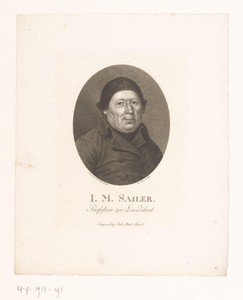 Portret van Johann Michael Sailer