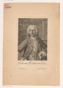 Portret van Johann Michael von Loën