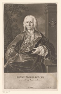 Portret van Johann Michael von Loën