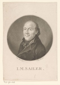 Portret van Johann Michael von Sailer